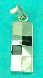 online jewelry shop catalog manufactured rectangular stylish pendant with gemstone inlaid 