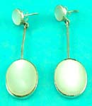 wholesale online jewelry feature sterling silver jewelry earring with mother of pearl diamond 