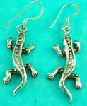 animal online jewelry shop presents lizard shaped sterling silver earring 