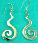 artistic online jewelry store supplies circular shaped sterling silver earring 