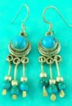box jewelry silver sterlin store presents turqoise style with beaded gemstone earring 