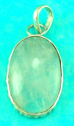 casting gemstone jewelry features oval gemstone pendant 