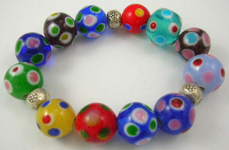 design bracelet online offers beaded assorted color bracelet