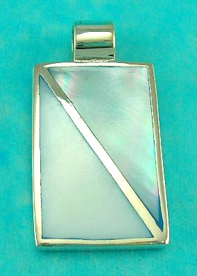 online wholesale jewlelry shop manufactures high class pendant with precious seashell inlaid 