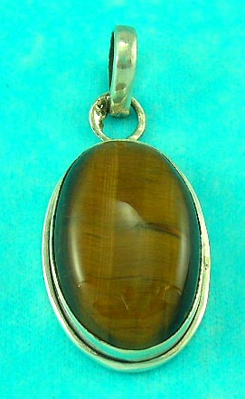 online jewelry fashion manufacturer delivers precious round tiger eye jewelry pendant 