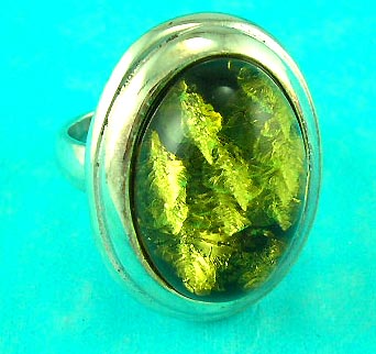 international online jewelry shop delivers great amber ring in round oval 