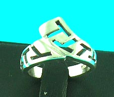 wholesale magnetic sliver jewelry fashion store delivers tribal symbol sliver ring, great for guys    