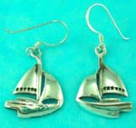 casting gold jewelry wholesale manufactured cruise ship sterling silver earring 