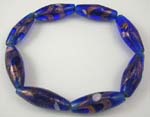 body flashing bracelet wholesale delivers blue beaded charm bracelet