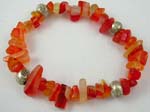 exotic charm online wholesale brings red flaming style jade bracelet to give energy 
