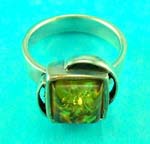 wholesale cheap online jewelry shop manufactures unique amber ring 